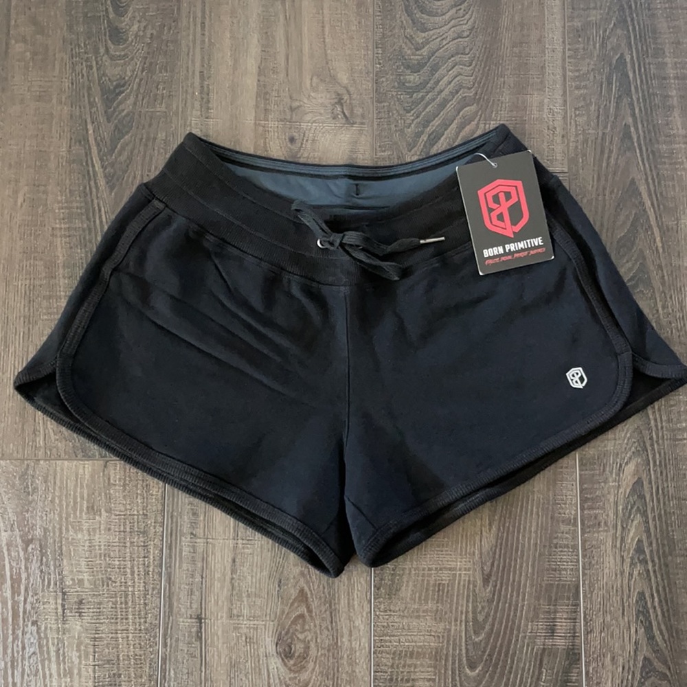 Born Primitive NWT SOLD OUT Unmatched Comfy Shorts, Black, Size Medium